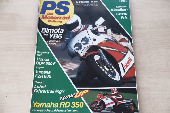 Deckblatt PS Sport Motorrad (03/1989)